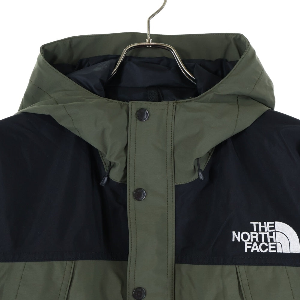 THE NORTH FACE(ザノースフェイス) MOUNTAIN LIGHT JACKET GORE-TEX ゴアテックス 胸ロゴデザイン フーデッド ジップアップ マウンテンライトジャケット カーキ NP11834