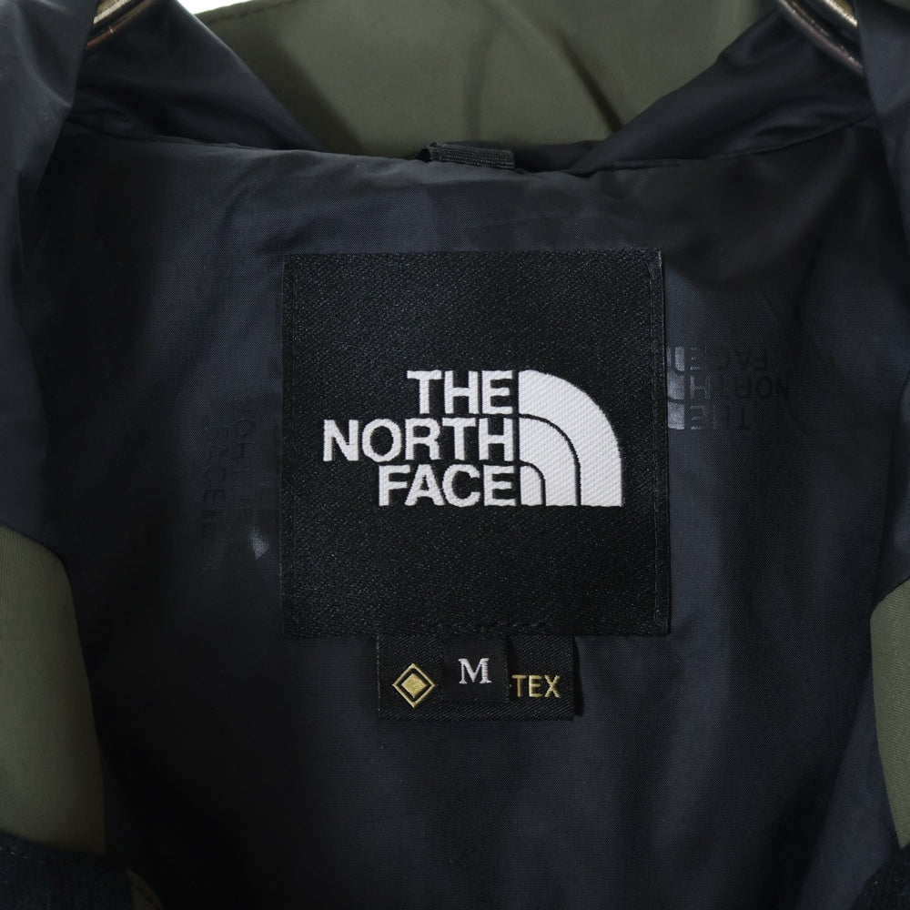 THE NORTH FACE(ザノースフェイス) MOUNTAIN LIGHT JACKET GORE-TEX ゴアテックス 胸ロゴデザイン フーデッド ジップアップ マウンテンライトジャケット カーキ NP11834