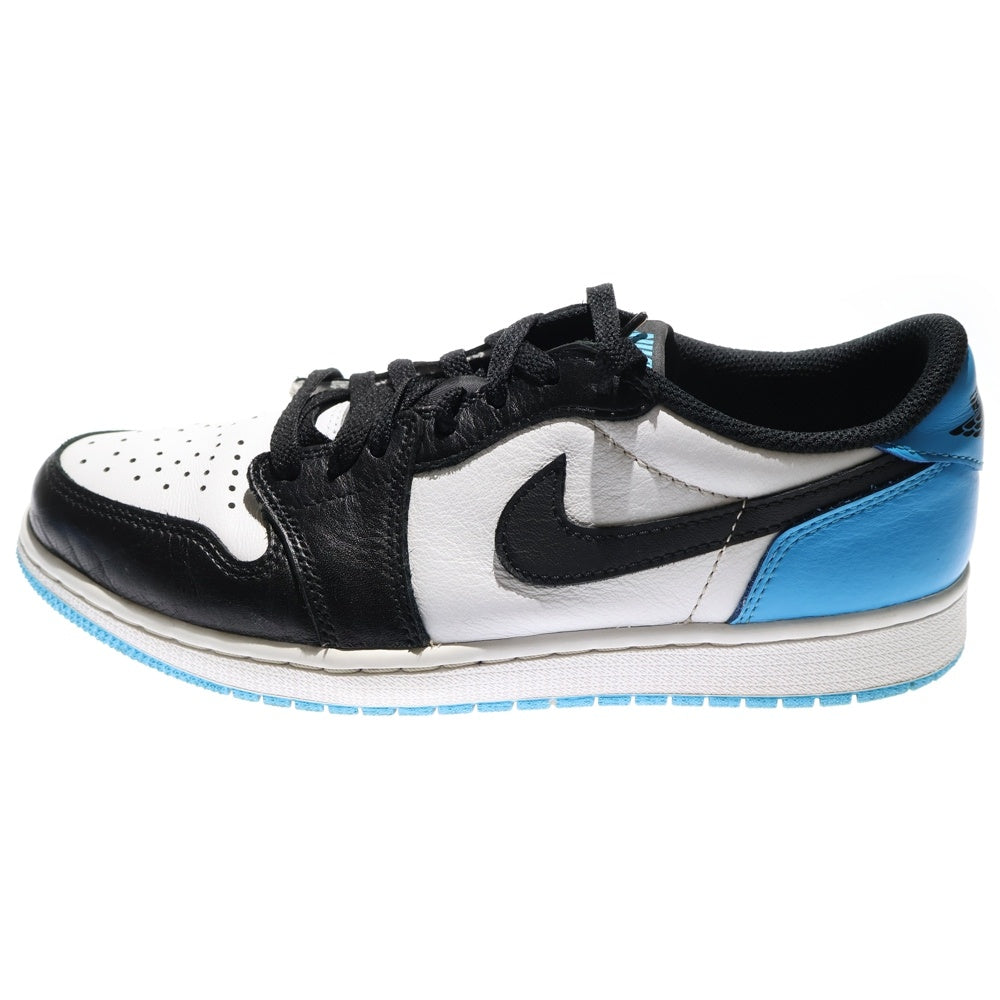 NIKE(ナイキ) AIR JORDAN 1 LOW OG BLACK POWDER BLUE UNC ブラック アンド ダークパウダー ユニバーシティーブルー エアジョーダン1 ローカットスニーカー CZ0790-104