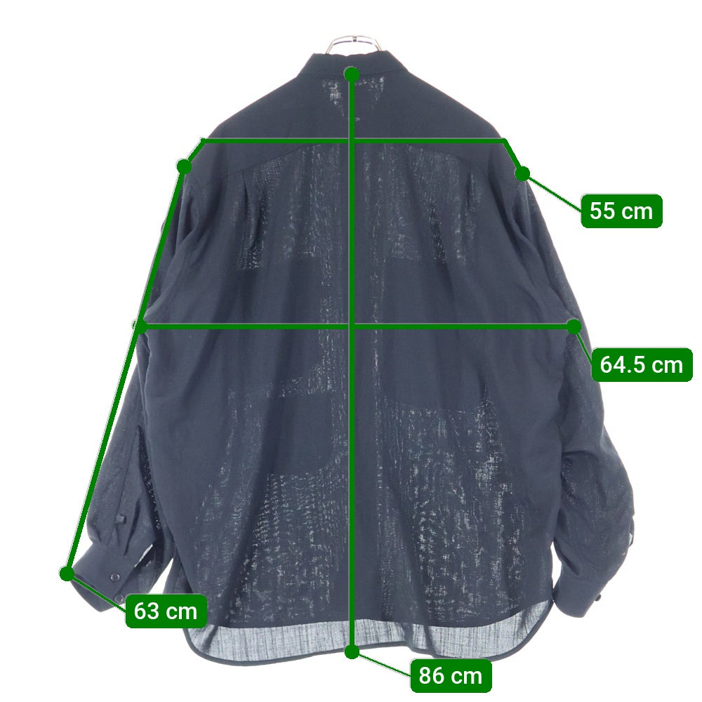 DAIWA PIER39(ダイワ ピアサーティナイン) TECH BOMBAY SAFARI SHIRTS テック ボンベイ サファリ 長袖シャツ ブラック BE-80122