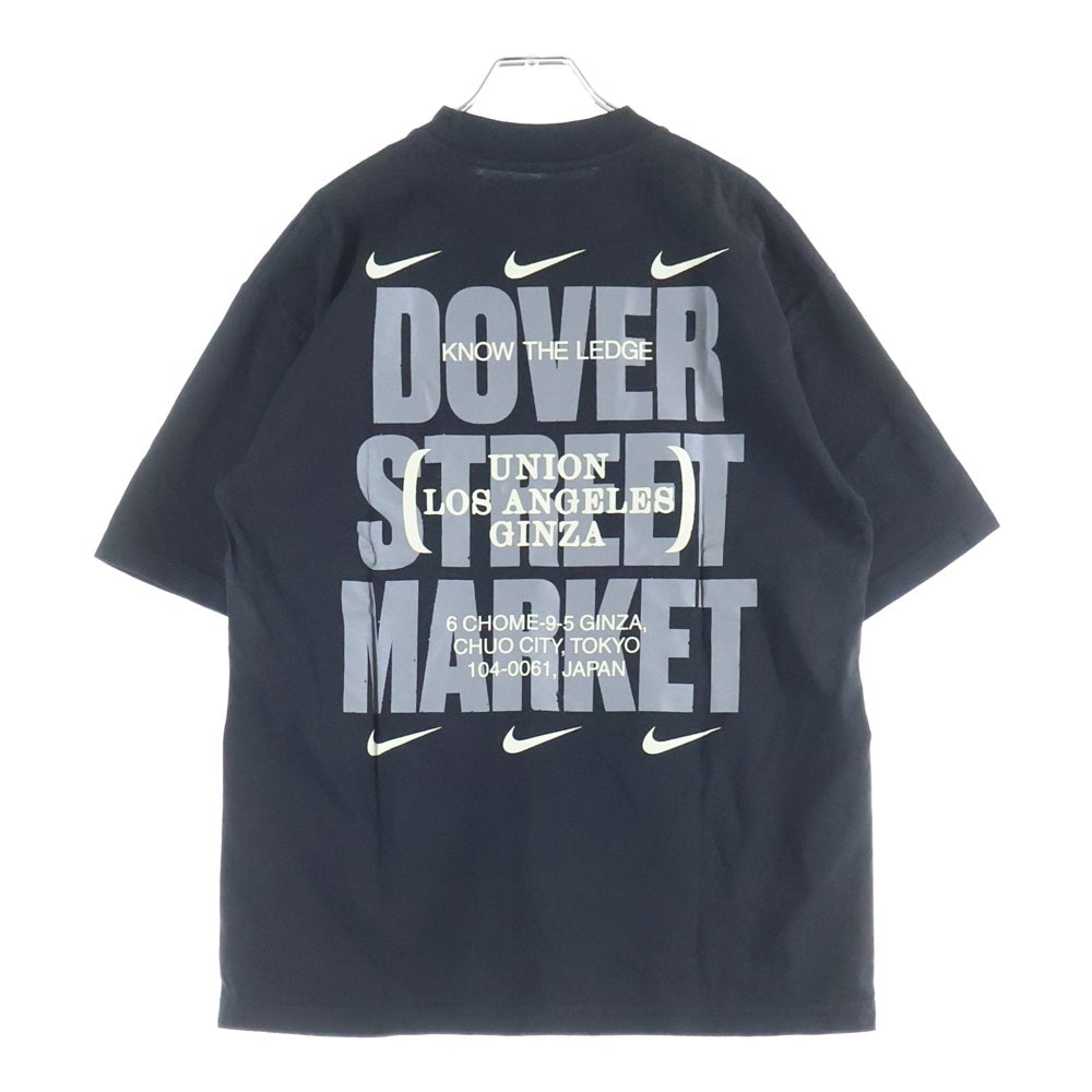 UNION(ユニオン) 25AW ×NIKE ×DSMG U.N.D.25 Holiday Tee ナイキ ドーバーストリートマーケット銀座 ホリデー 半袖Tシャツ カットソー ブラック 25FW_DSMG-NIKE-UN-001