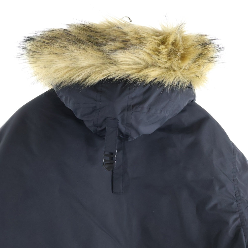 WACKO MARIA(ワコマリア) 24AW N-3B FLIGHT JACKET ミリタリー ファー フーデッド フライトジャケット ブラック 24FW-WMO-ML01