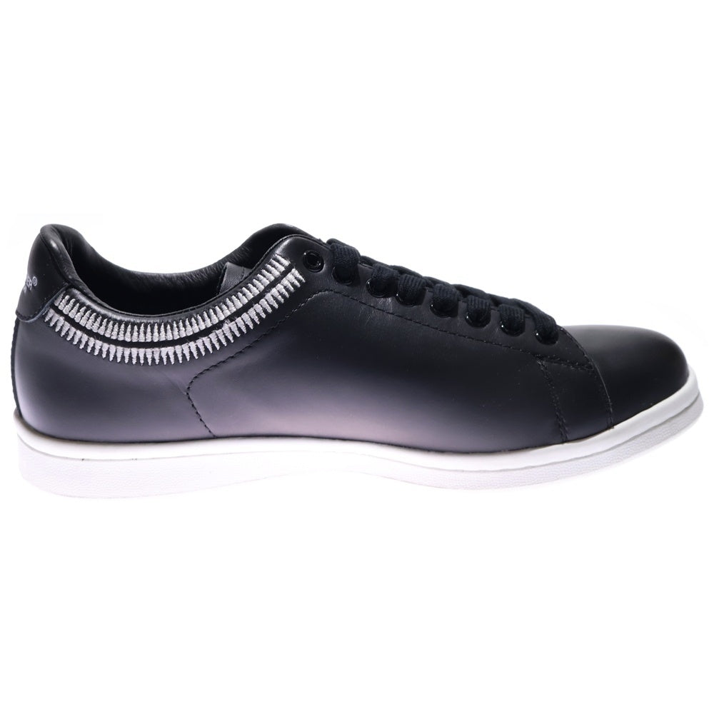 UNDERCOVER(アンダーカバー) 19AW エンブロイダリー レザー ローカットスニーカー ブラック UCX9F04