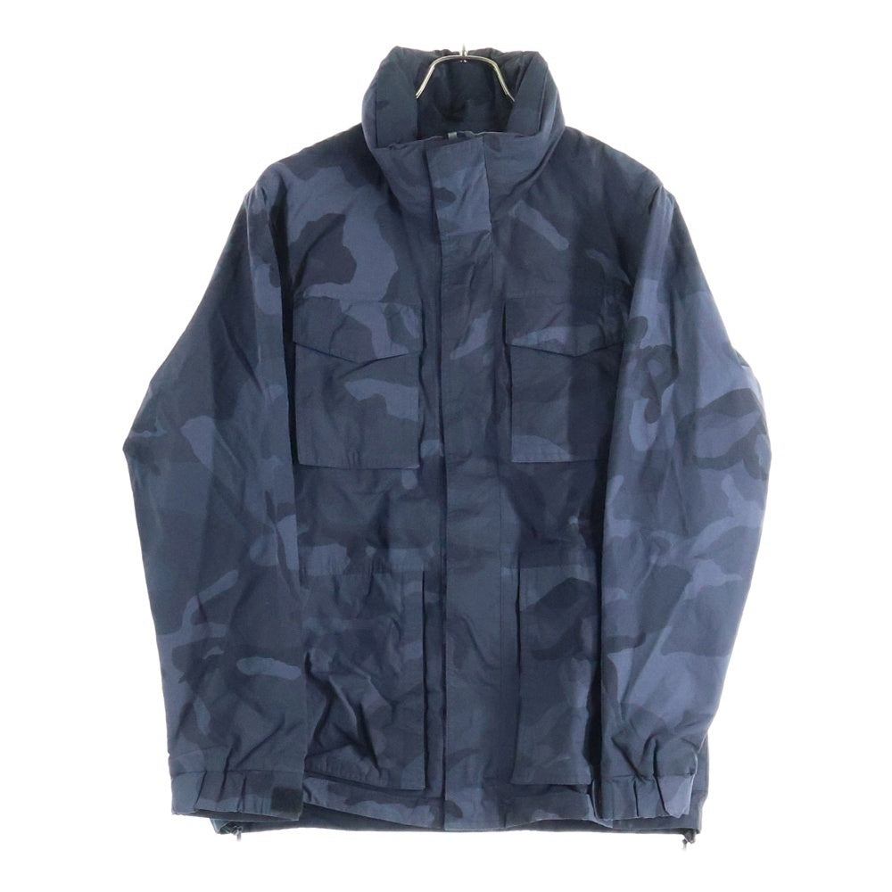 THE NORTH FACE(ザノースフェイス) MAKALU JACKET マカルー ナイロン ジップアップジャケット カモ柄 迷彩 ネイビー NP15819