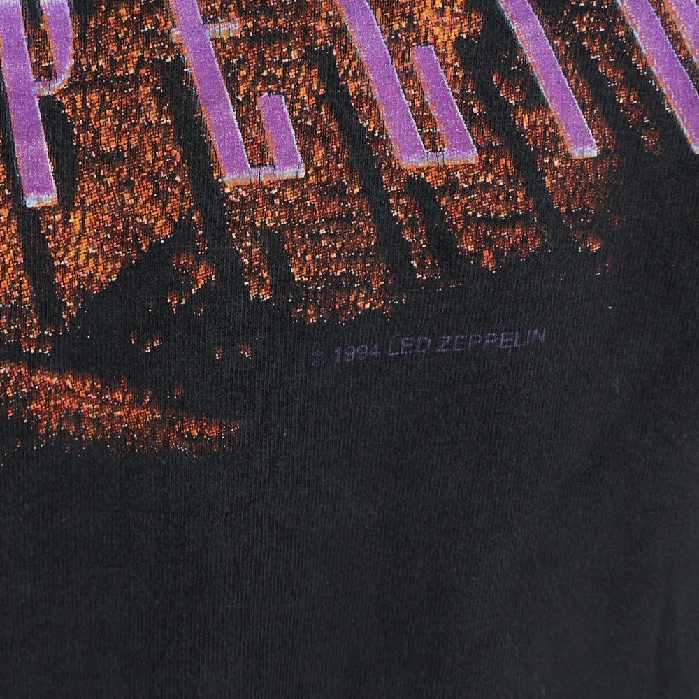 VINTAGE(ヴィンテージ) 90S VINTAGE LED ZEPPELIN レッドツェッペリン ヴィンテージ プリントTシャツ 半袖カットソー ブラック