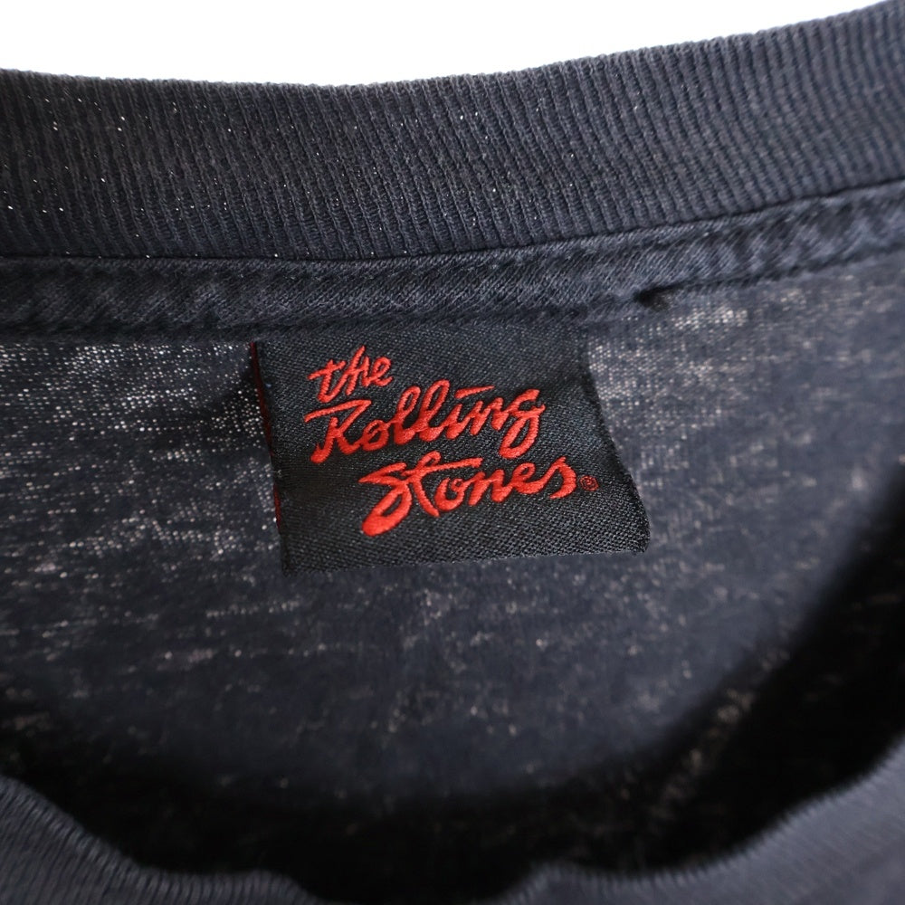 VINTAGE(ヴィンテージ) ROLLING STONES ローリングストーンズ プリントTシャツ 半袖カットソー ブラック