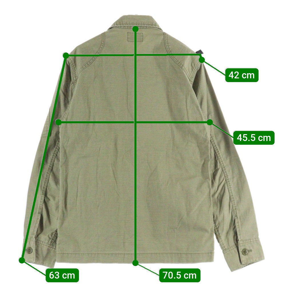 WTAPS(ダブルタップス) 12AW JUNGLE L/S SHIRT ジャングル コットン