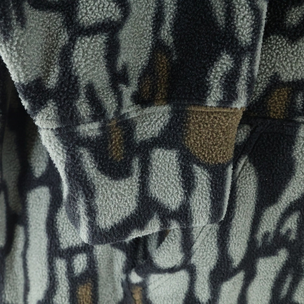 SUPREME(シュプリーム) 20AW Polartec Hooded Sweatshirt ポーラテック ロゴデザイン フーデッド スウェット パーカー グリーン/ブラウン