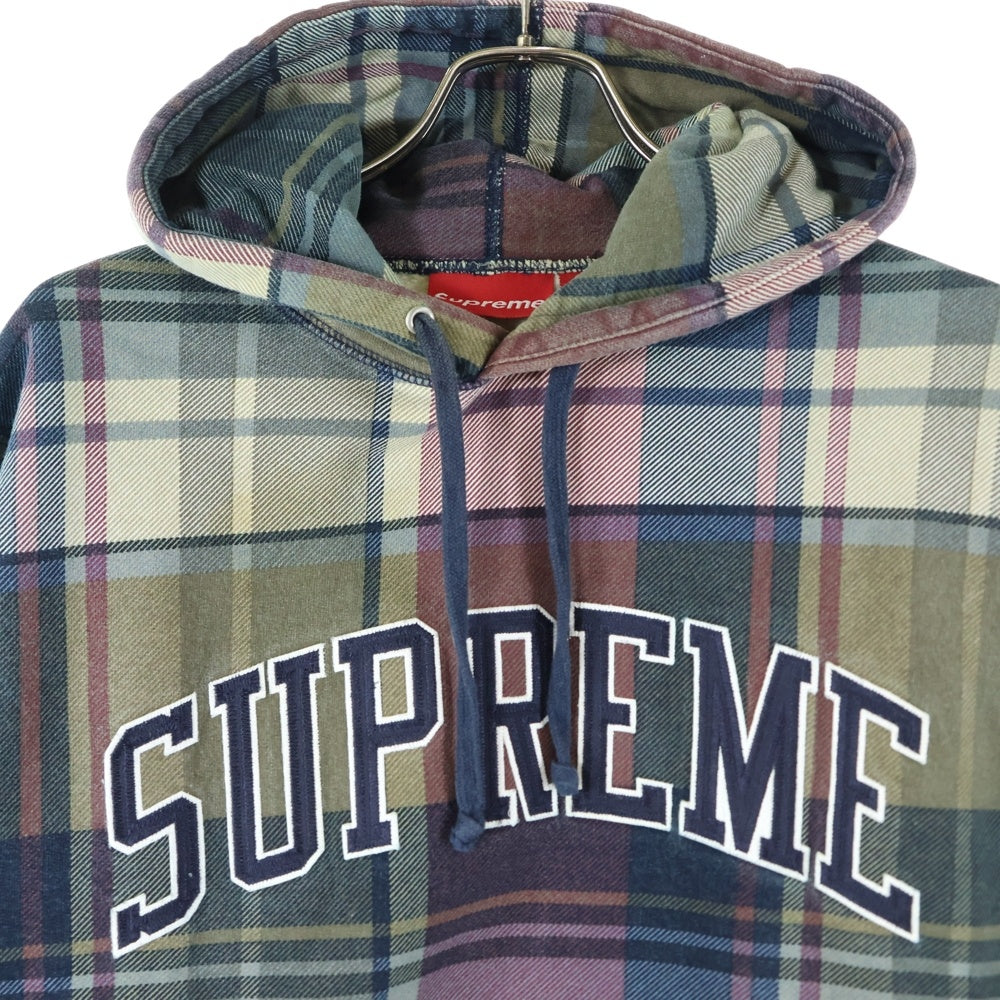 SUPREME(シュプリーム) 14AW Arch Logo Plaid Pullover アーチロゴ