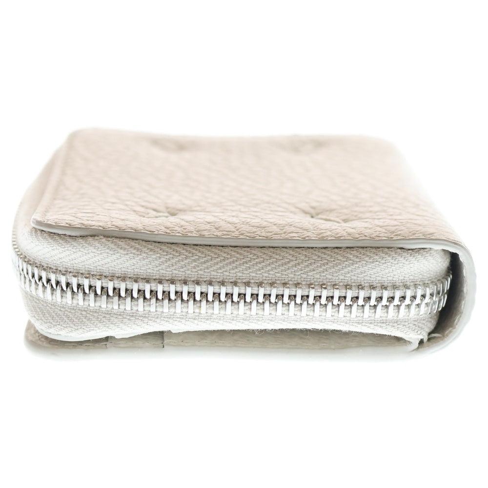 Maison Margiela 11(メゾンマルジェラ11) WALLET カレンダータグ 4ステッチデザイン レザー ショートウォレット 財布 ホワイト S56U10112