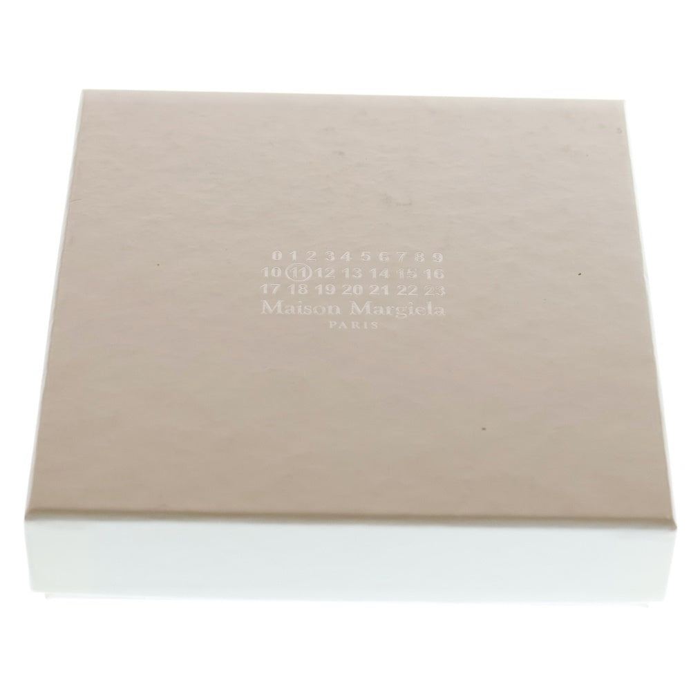 Maison Margiela 11(メゾンマルジェラ11) WALLET カレンダータグ 4ステッチデザイン レザー ショートウォレット 財布 ホワイト S56U10112