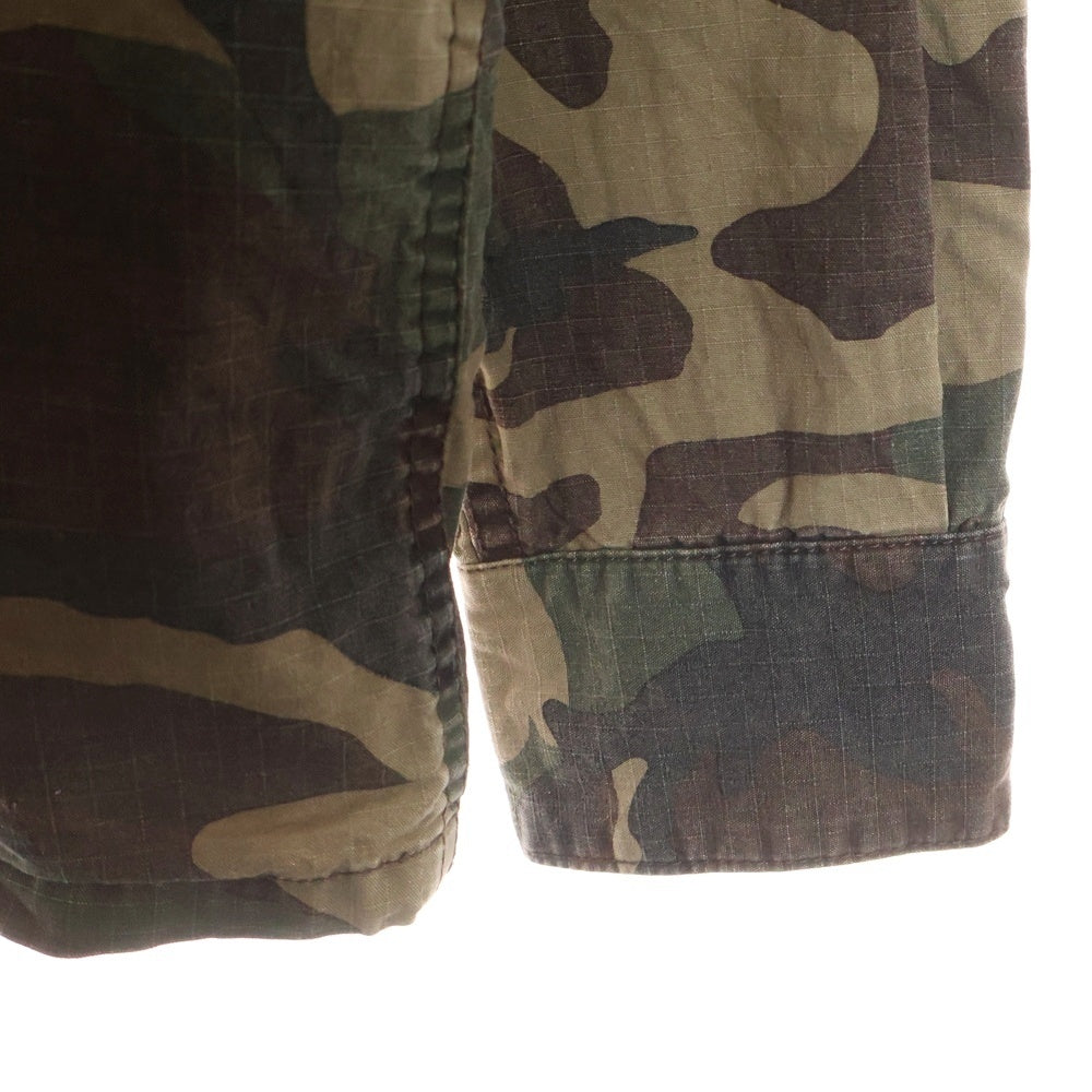 NEIGHBORHOOD(ネイバーフッド) 16SS DOCTOR C-SHIRT カモ柄 コットン 長袖シャツ カーキ 161SPNH-SHM04