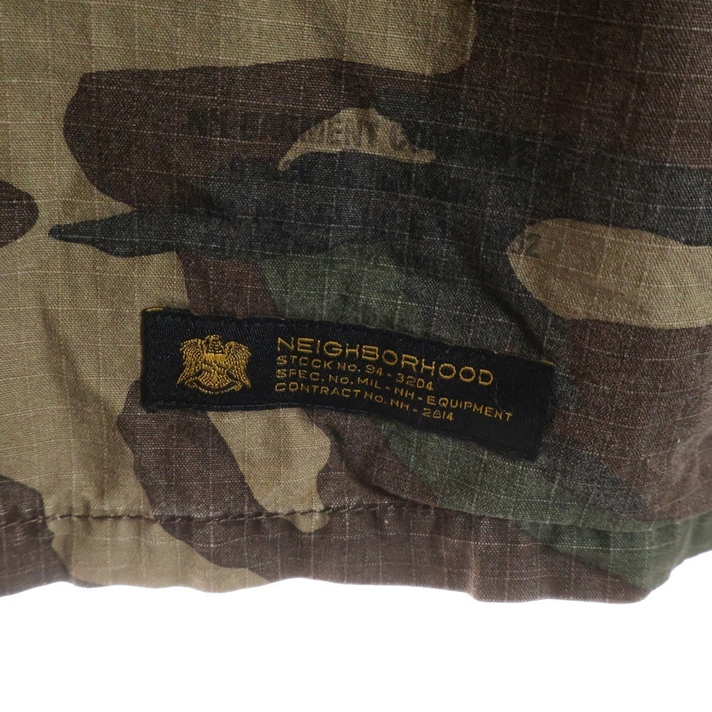 NEIGHBORHOOD(ネイバーフッド) 16SS DOCTOR C-SHIRT カモ柄 コットン 長袖シャツ カーキ 161SPNH-SHM04