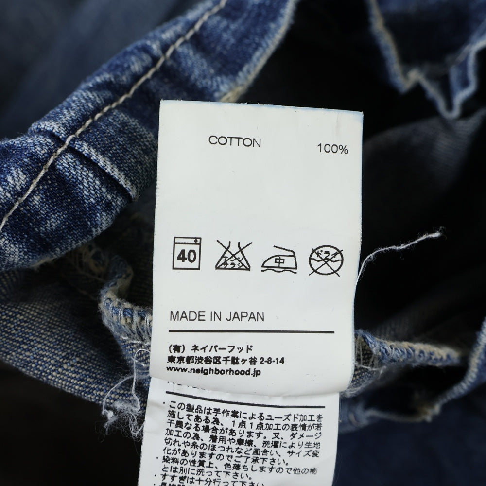 NEIGHBORHOOD(ネイバーフッド) 16SS カンフー チャイナ デニム
