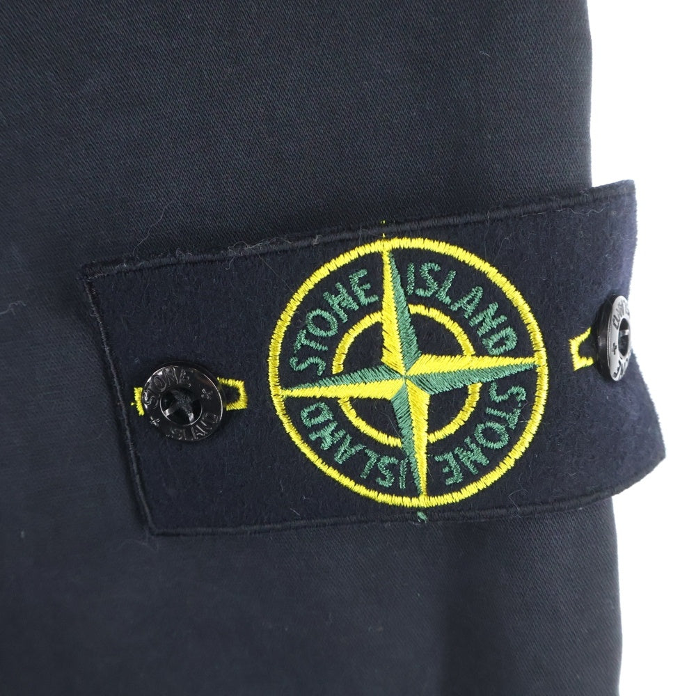STONE ISLAND(ストーンアイランド) ロゴワッペン マルチポケット ハーフパンツ ショーツ ブラック 7015L0504