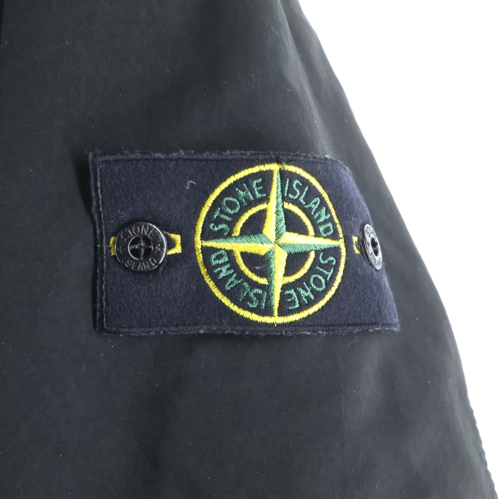 STONE ISLAND(ストーンアイランド) PRIMALOFT FIELD JACKET プリマロフト フィールド ナイロンムートンジャケット ブラック 671541549-A
