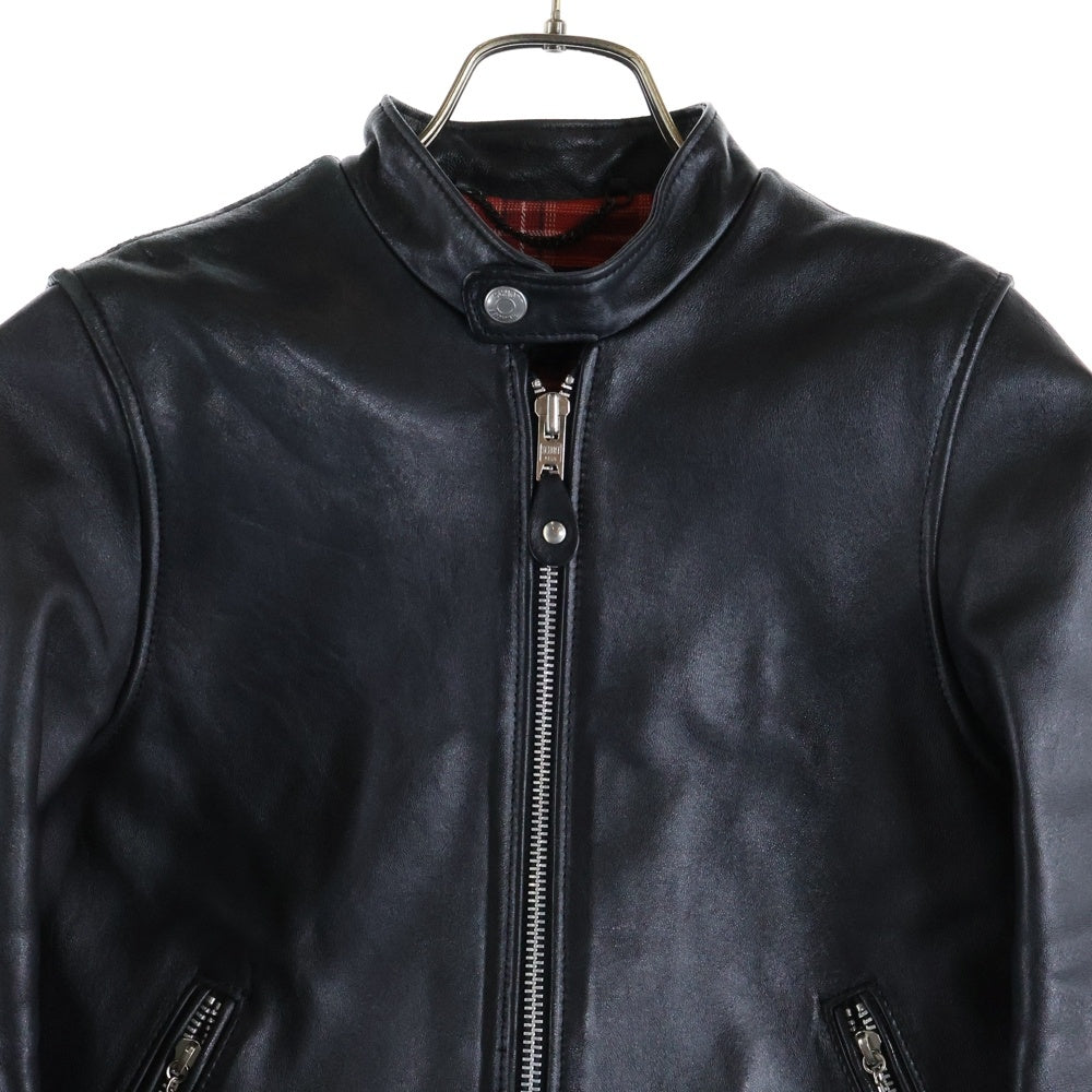 SCHOTT(ショット) CAFE RACER JACKET SOLID カフェレーサー ソリッド
