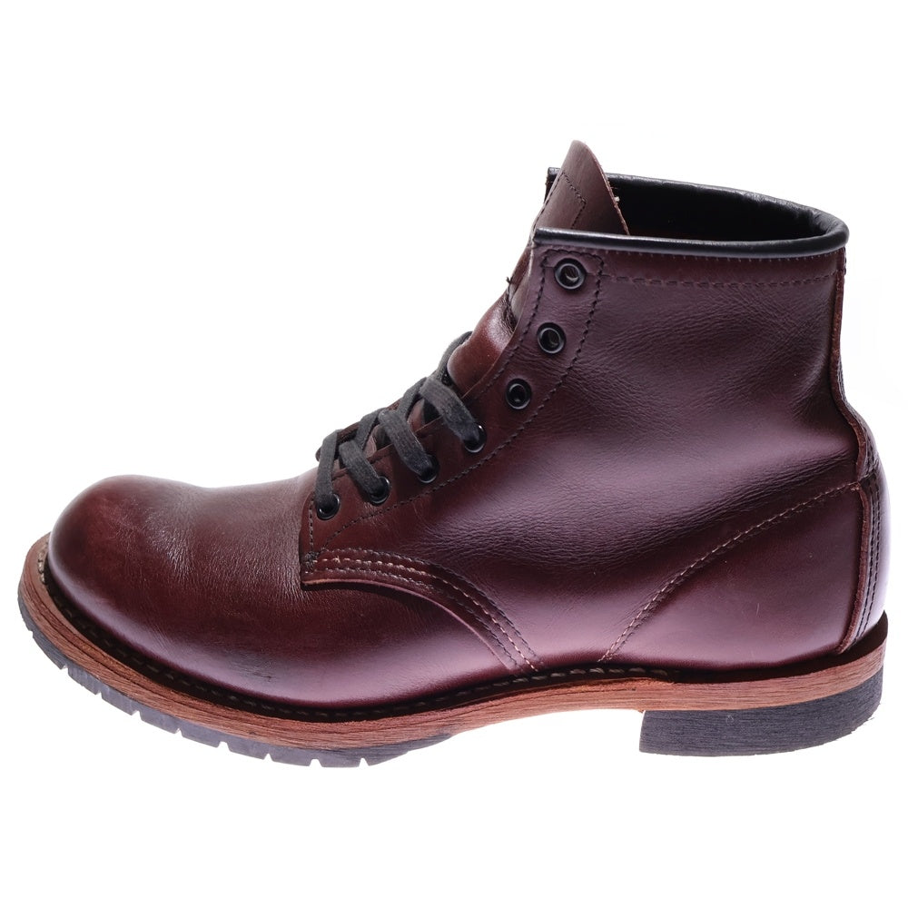 RED WING(レッド ウイング) 9011 BECKMAN ベックマン ブラックチェリー レザーブーツ ハイカットシューズ ブラウン US7/25cm