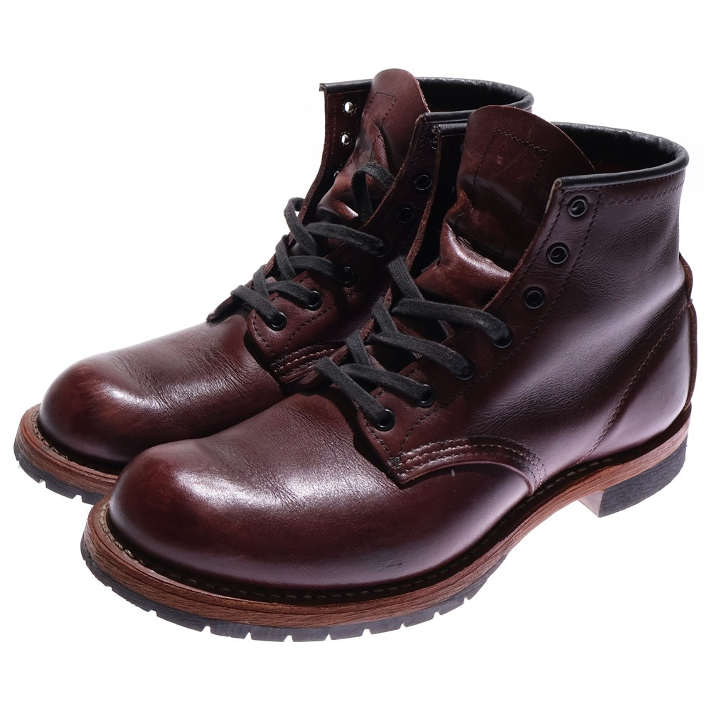 RED WING(レッド ウイング) 9011 BECKMAN ベックマン ブラックチェリー レザーブーツ ハイカットシューズ ブラウン US7/25cm