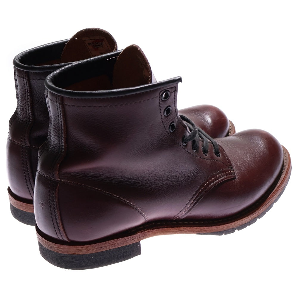 RED WING(レッド ウイング) 9011 BECKMAN ベックマン ブラックチェリー レザーブーツ ハイカットシューズ ブラウン US7/25cm