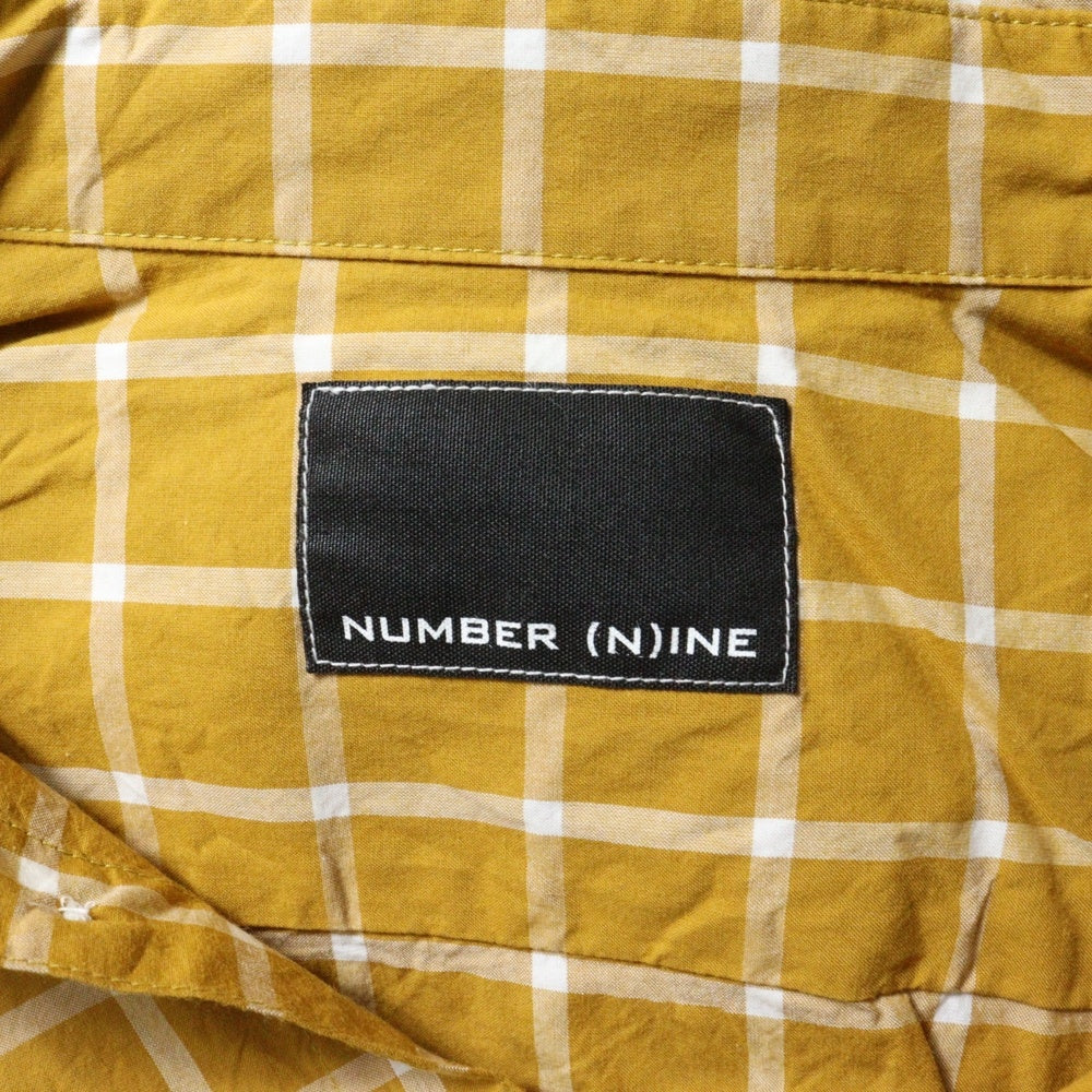 NUMBER (N)INE(ナンバーナイン) REGULAR COLOR SHIRTS CHECK