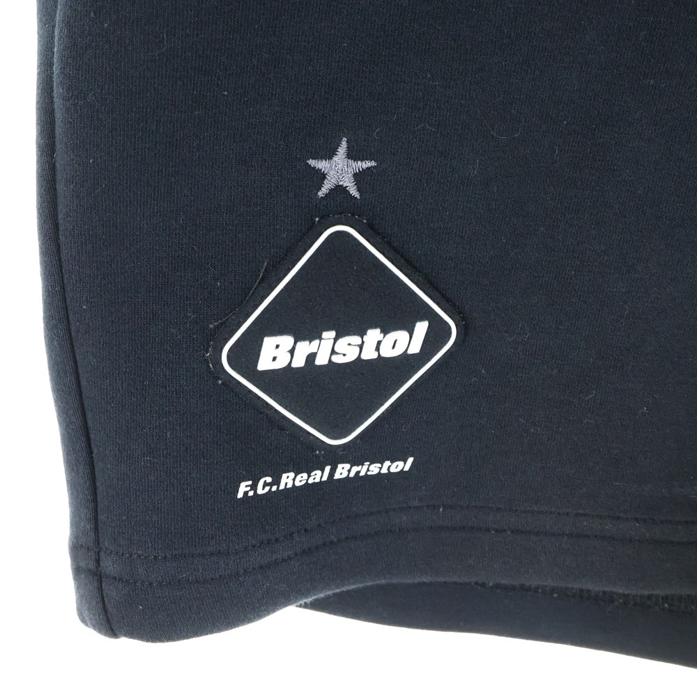 F.C.R.B./F.C.Real Bristol/FCRB(エフシーアールビー/エフシーレアルブリストル) 21SS SWEAT TRAINING SHORTS スウェットトレーニング ショーツ ハーフパンツ ブラック FCRB-210025