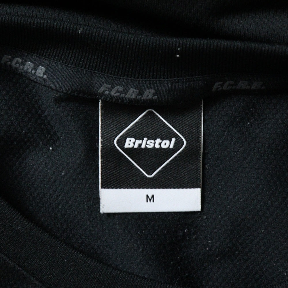 F.C.R.B./F.C.Real Bristol/FCRB(エフシーアールビー/エフシーレアルブリストル) 21SS AUTHENTIC MESH TEE オーセンティック メッシュ 半袖Tシャツ カットソー ブラック FCRB-210026