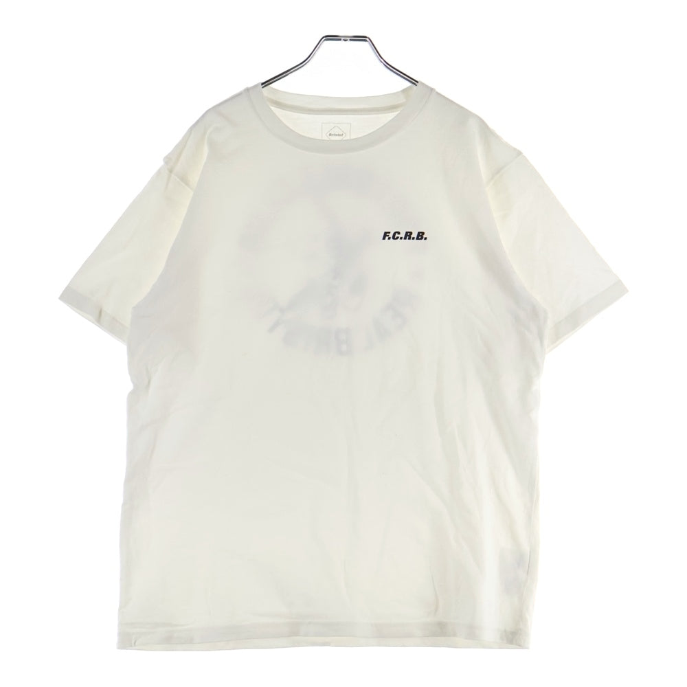 F.C.R.B./F.C.Real Bristol/FCRB(エフシーアールビー/エフシーレアルブリストル) 21SS ×GOD SELECTION XXX ゴッドセレクション メッシュ 半袖Tシャツ カットソー ホワイト FCRB-210118