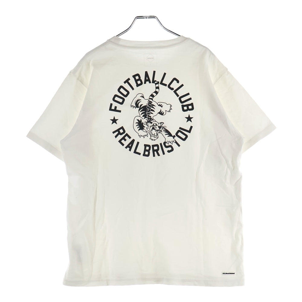 F.C.R.B./F.C.Real Bristol/FCRB(エフシーアールビー/エフシーレアルブリストル) 21SS ×GOD SELECTION XXX ゴッドセレクション メッシュ 半袖Tシャツ カットソー ホワイト FCRB-210118
