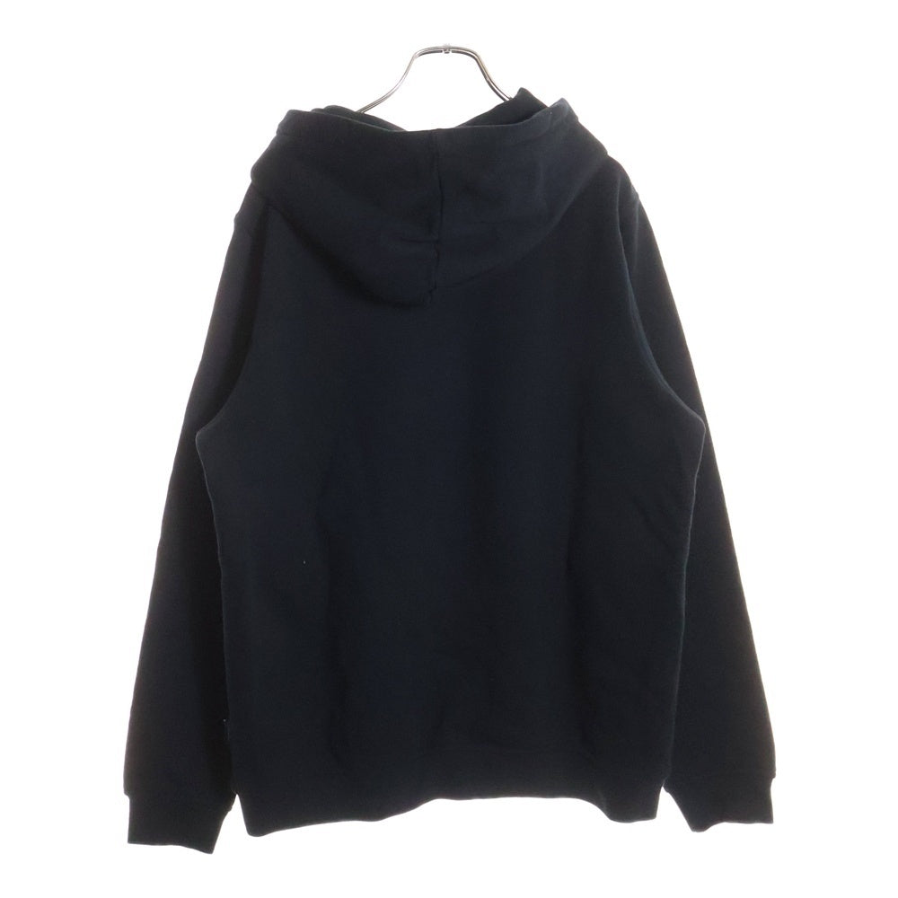 BALR.(ボーラー) フロントロゴプリント プルオーバーフーディー パーカー スウェット トレーナー ブラック