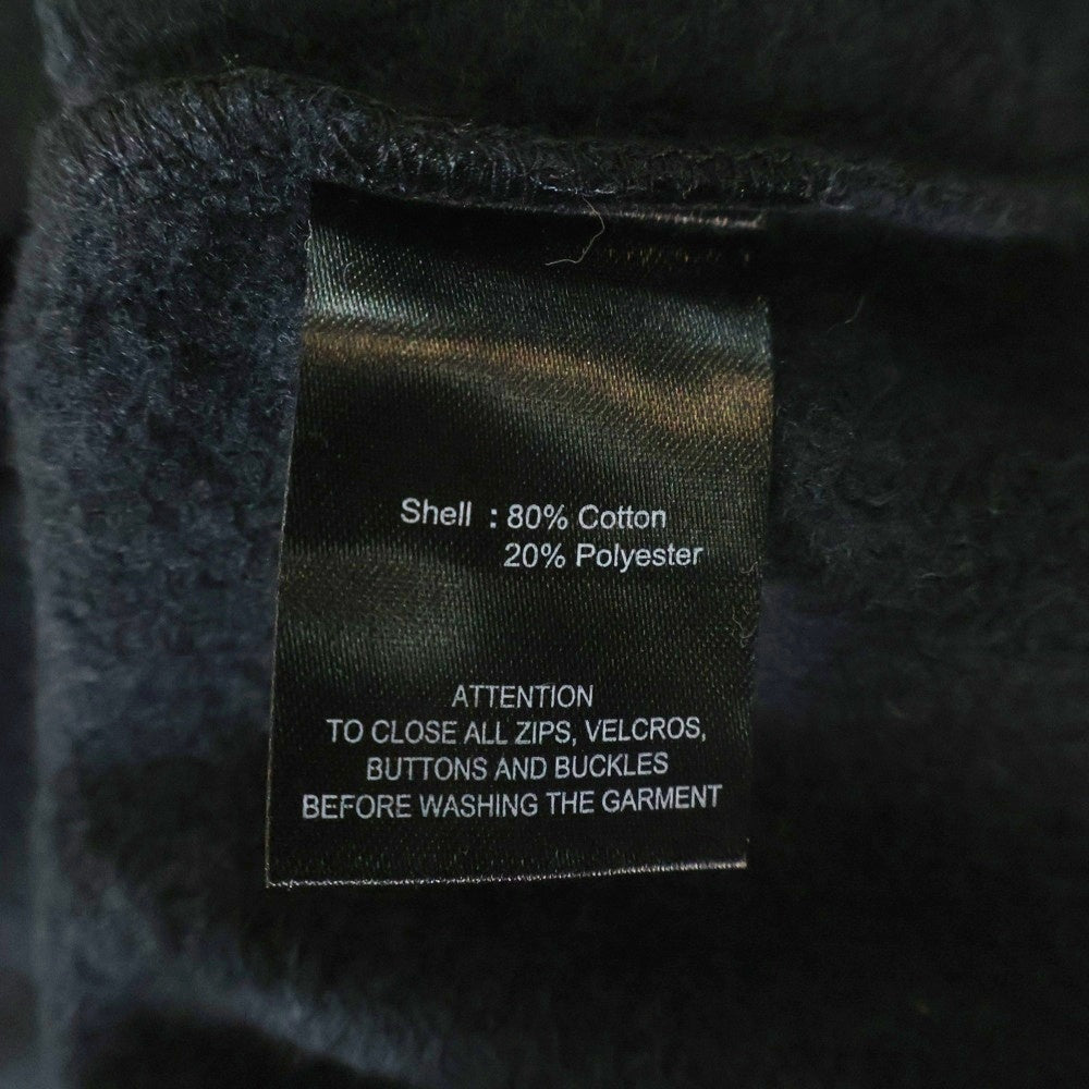 BALR.(ボーラー) フロントロゴプリント プルオーバーフーディー パーカー スウェット トレーナー ブラック