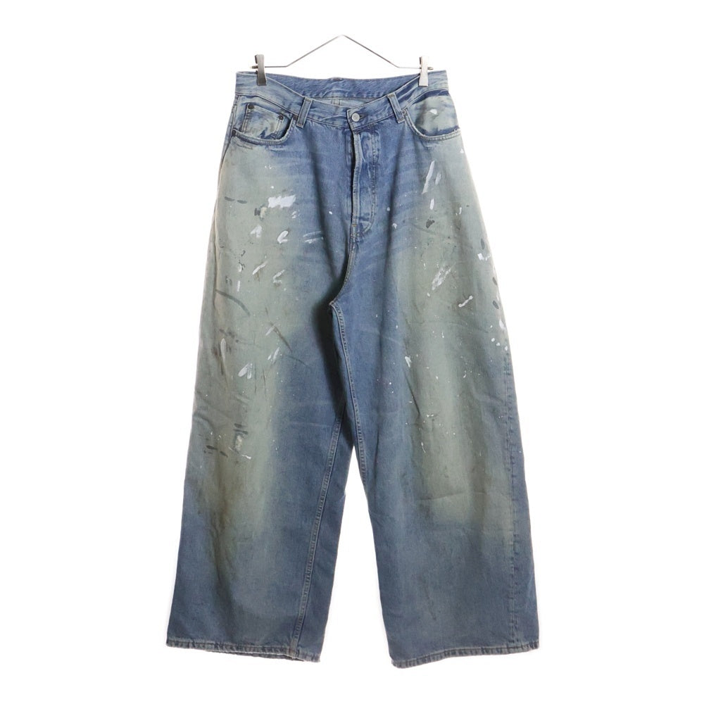 Acne Studios(アクネ ストゥディオズ) 2023M トラファルガー ダメージ加工 スーパーバギーデニムパンツ ジーンズ インディゴ B00343-