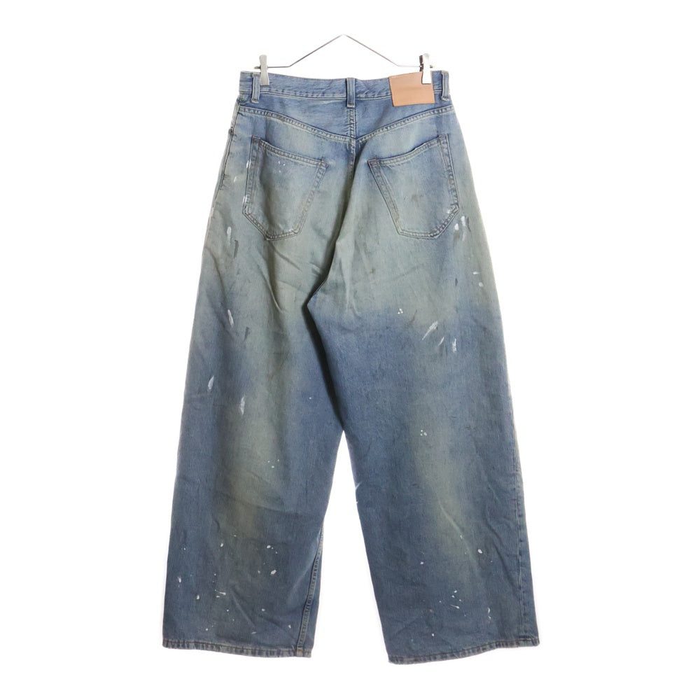 Acne Studios(アクネ ストゥディオズ) 2023M トラファルガー ダメージ加工 スーパーバギーデニムパンツ ジーンズ インディゴ B00343-