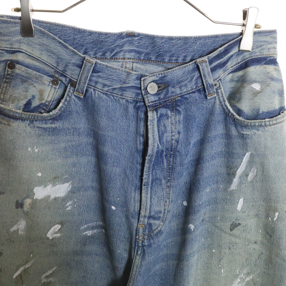 Acne Studios(アクネ ストゥディオズ) 2023M トラファルガー ダメージ加工 スーパーバギーデニムパンツ ジーンズ インディゴ B00343-