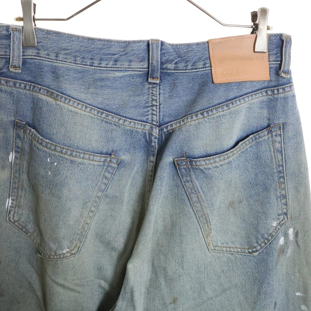 Acne Studios(アクネ ストゥディオズ) 2023M トラファルガー ダメージ加工 スーパーバギーデニムパンツ ジーンズ インディゴ B00343-
