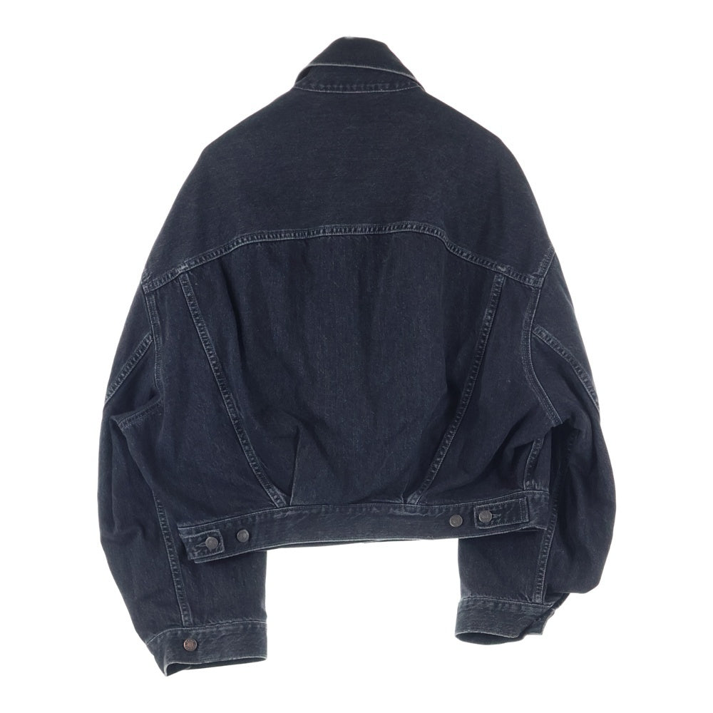 Acne Studios(アクネ ストゥディオズ) リラックス クロップドフィット マルチポケット デニムジャケット ブラック A90585