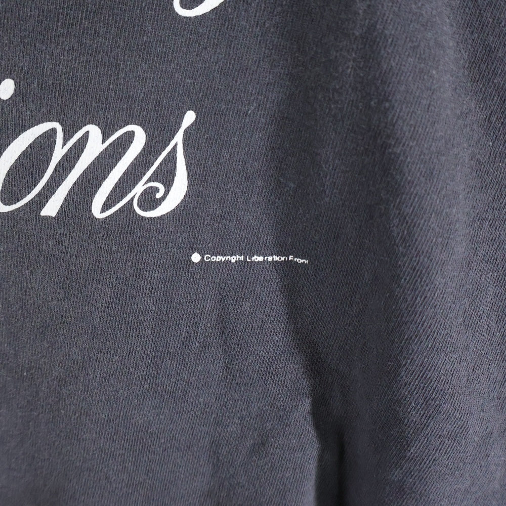 SAINT MICHAEL(セントマイケル) 25AW SAINT COMES L/S TEE セント カムス ロングスリーブ クルーネック長袖Tシャツ カットソー ブラック SM-HR1-0000-031
