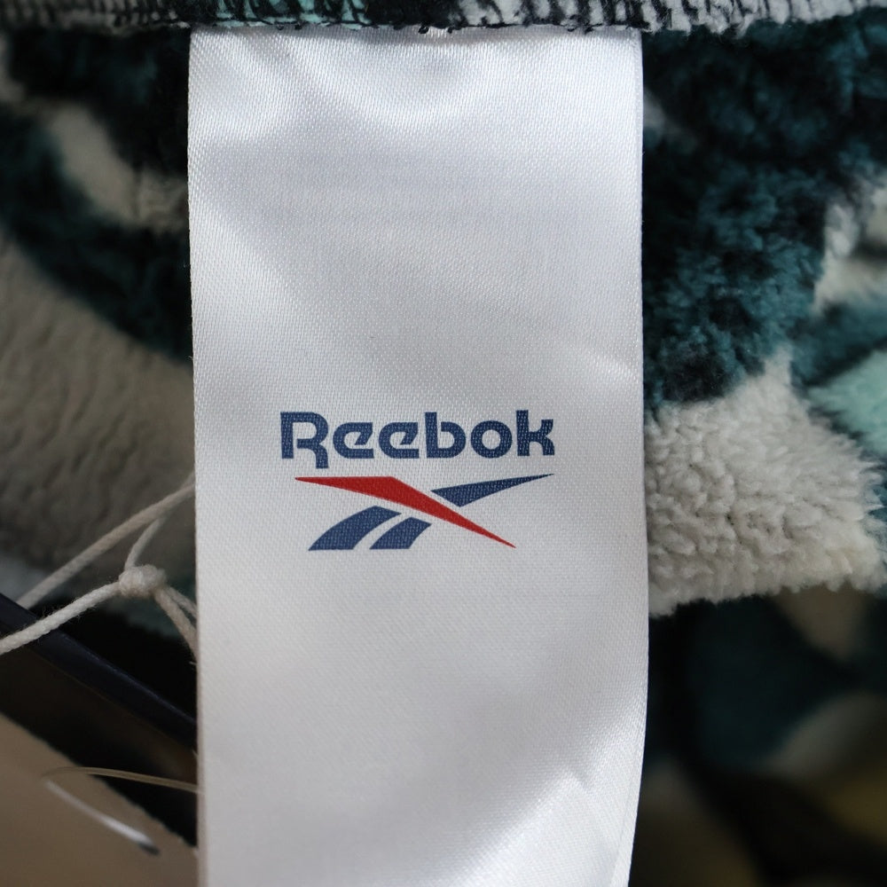 Reebok(リーボック) CLASSICS WINTER PANTS 総柄 クラシックス ウィンターパンツ ホワイト/ブルー HI4591