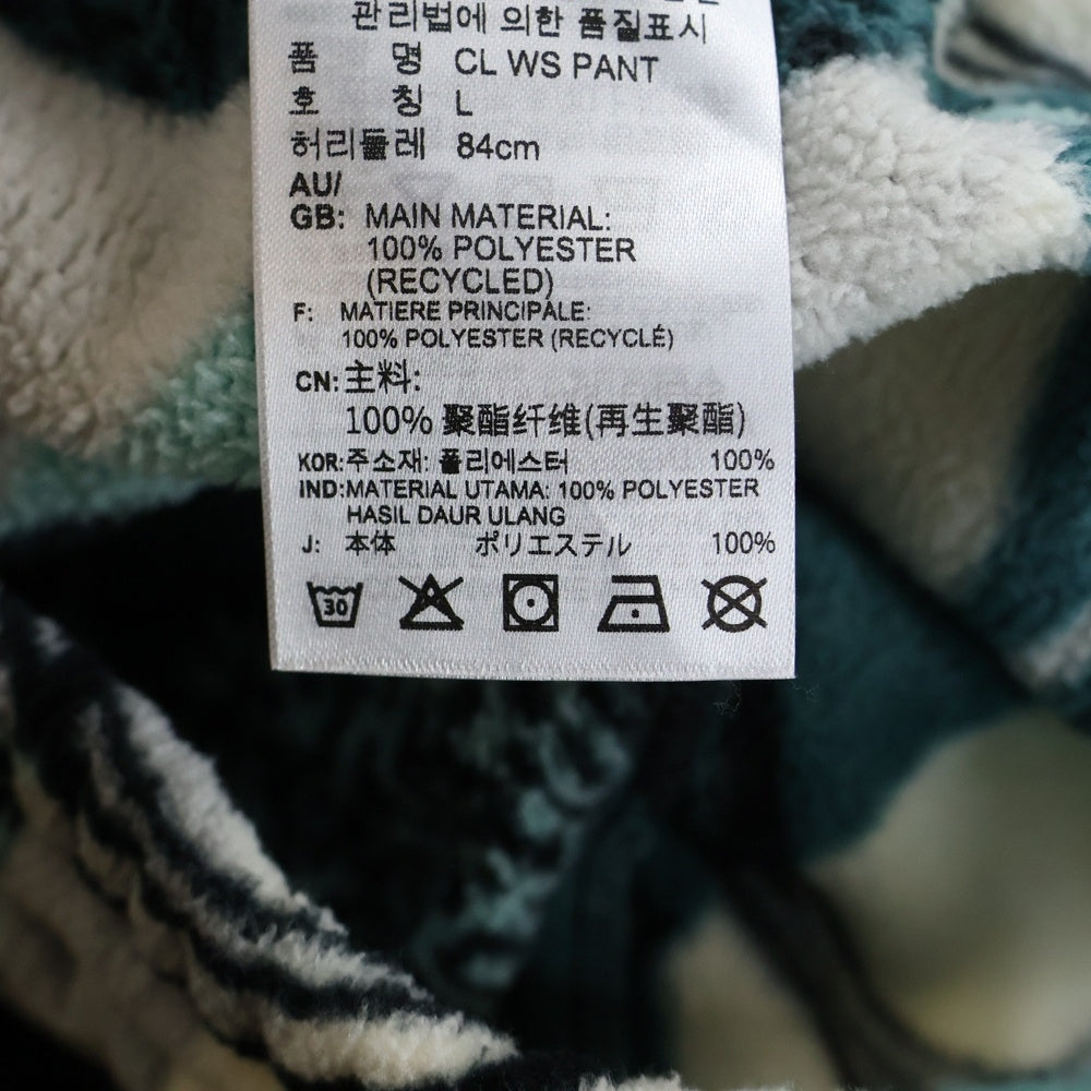 Reebok(リーボック) CLASSICS WINTER PANTS 総柄 クラシックス ウィンターパンツ ホワイト/ブルー HI4591