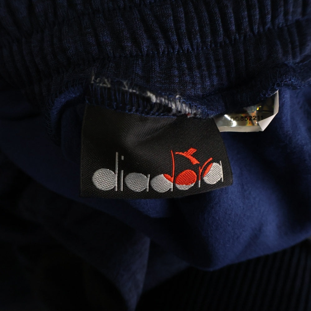 diadora(ディアドラ) ELITE ロゴ刺繍 スウェットパンツ ネイビー DTP8281