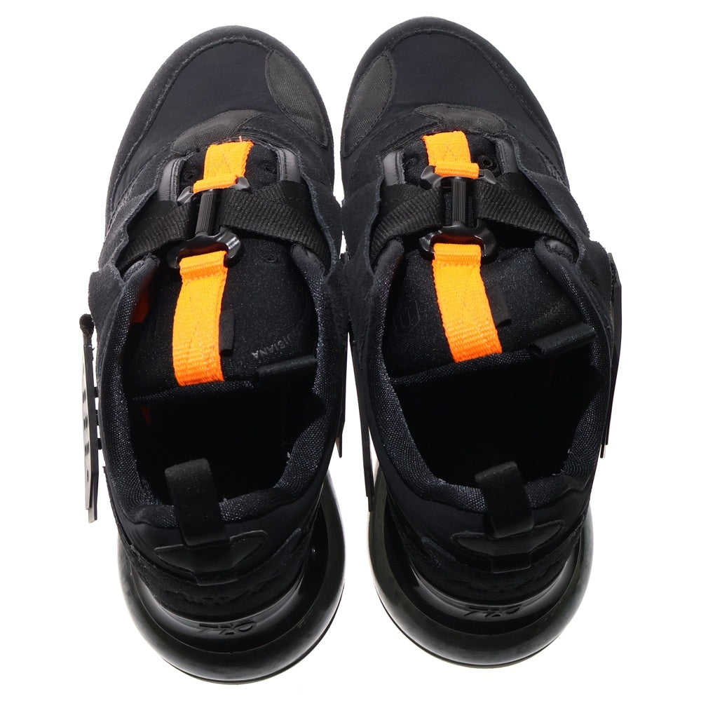 NIKE(ナイキ) ×ODELL BECKHAM JR AIR MAX 720 SLIP オデル・ベッカムJR エアマックス720 スリップ ローカットスニーカー ブラック US8/26cm DA4155-001