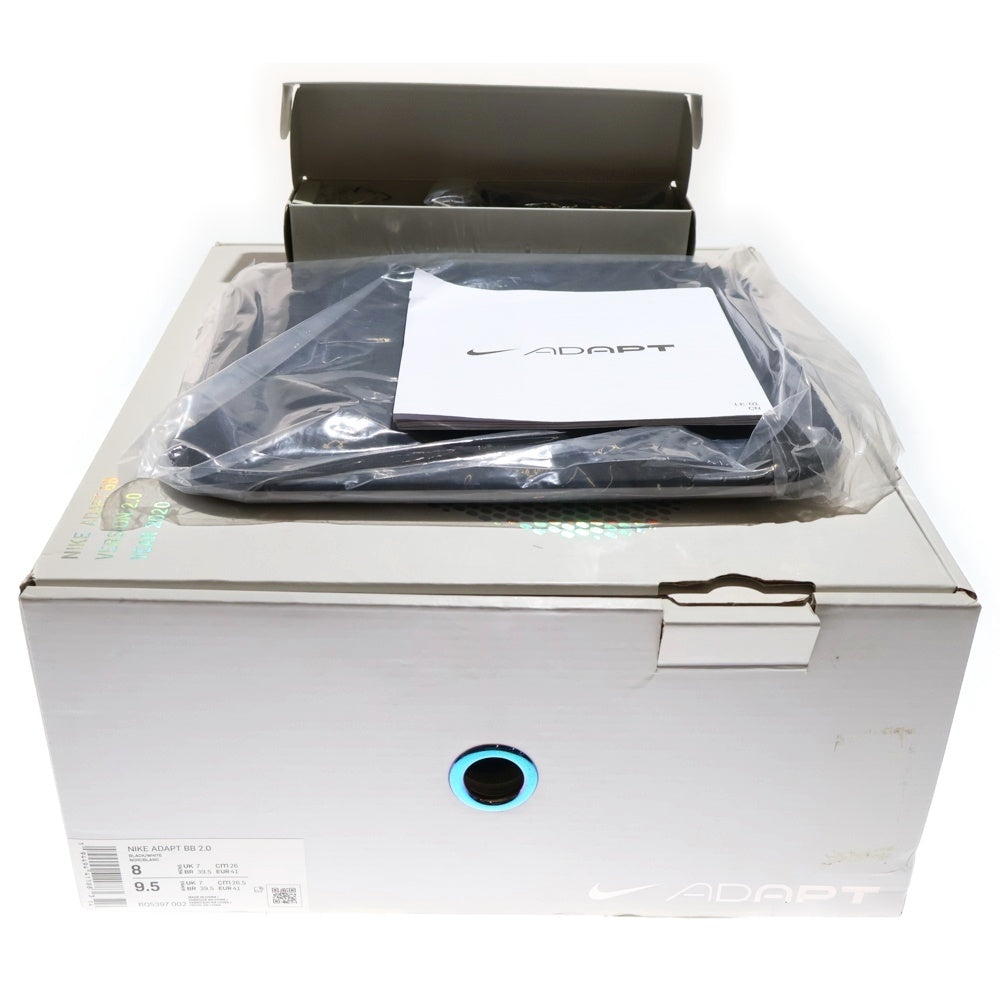 NIKE(ナイキ) ADAPT BB 2.0 BLACK MAG アダプト BB 2.0 ブラックマグ ローカットスニーカー ブラック US8/26cm BQ5397-002