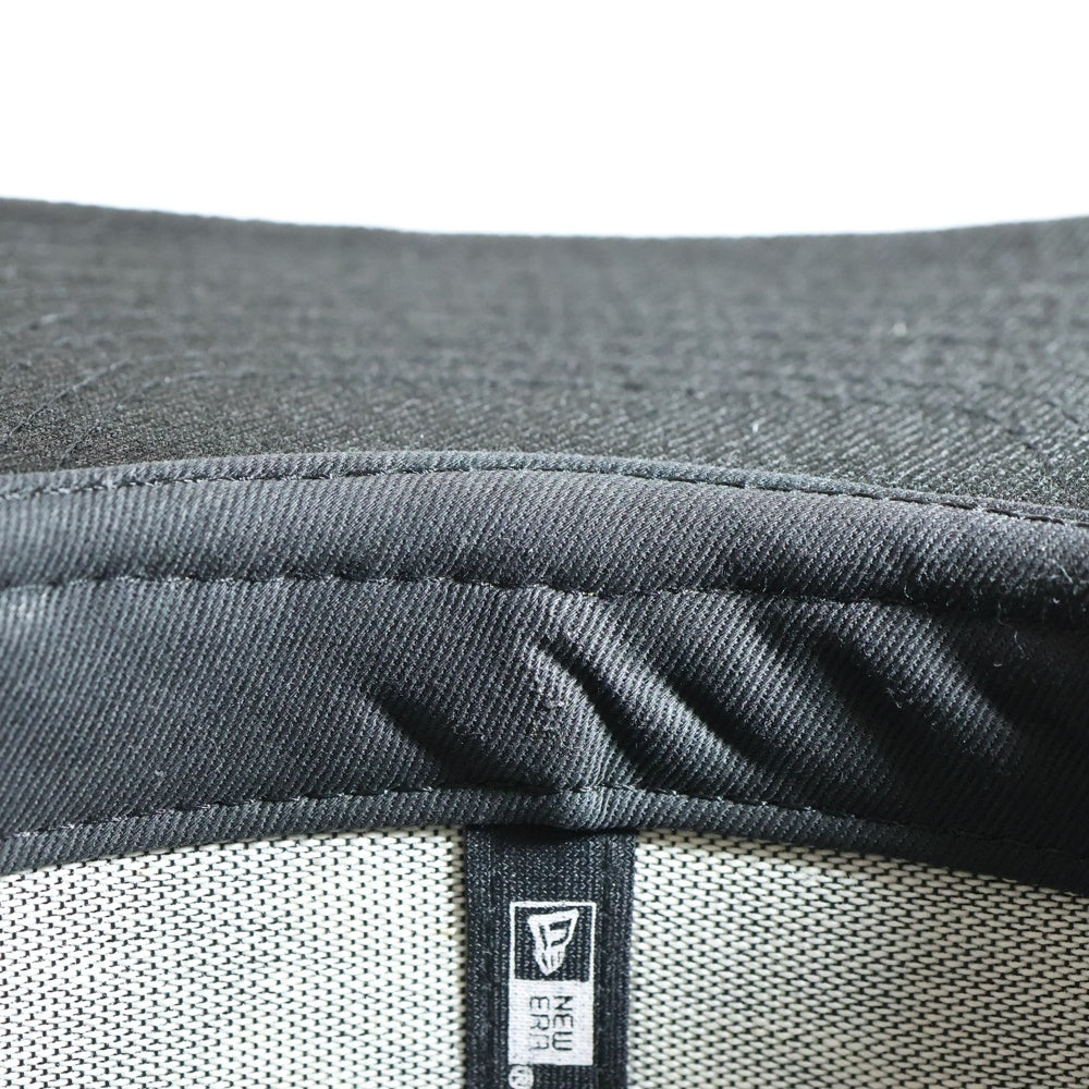 NEW ERA(ニューエラ) paper planes 6PANEL CAP ペーパープレーンズ エンブロイダリー ロゴ 6パネル キャップ 帽子 ブラック