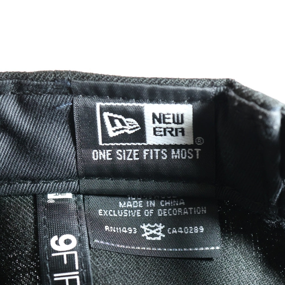 NEW ERA(ニューエラ) paper planes 6PANEL CAP ペーパープレーンズ エンブロイダリー ロゴ 6パネル キャップ 帽子 ブラック