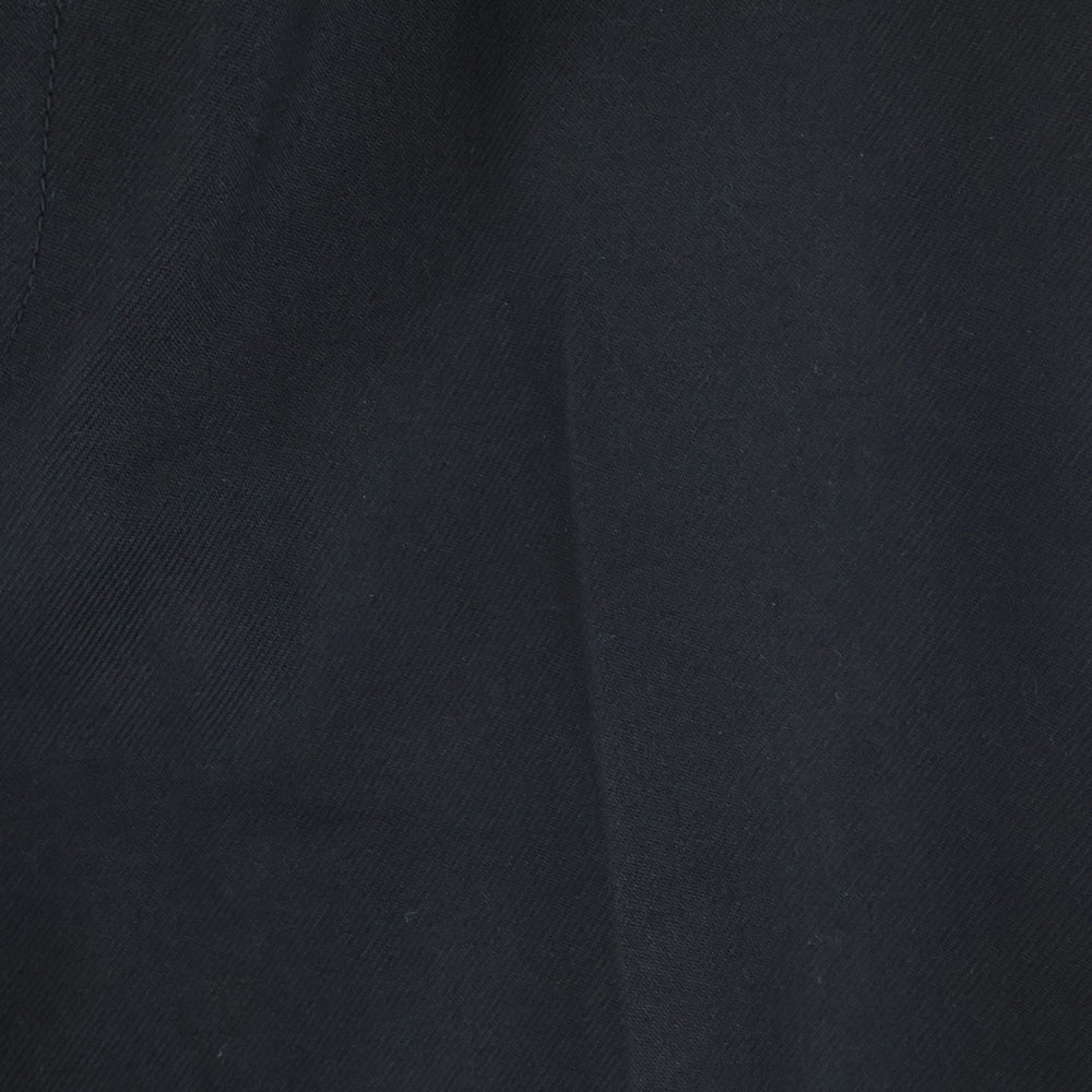 SAINT LAURENT PARIS(サンローランパリ) ウール混 テーパードスラックスパンツ ブラック 617500 Y404W