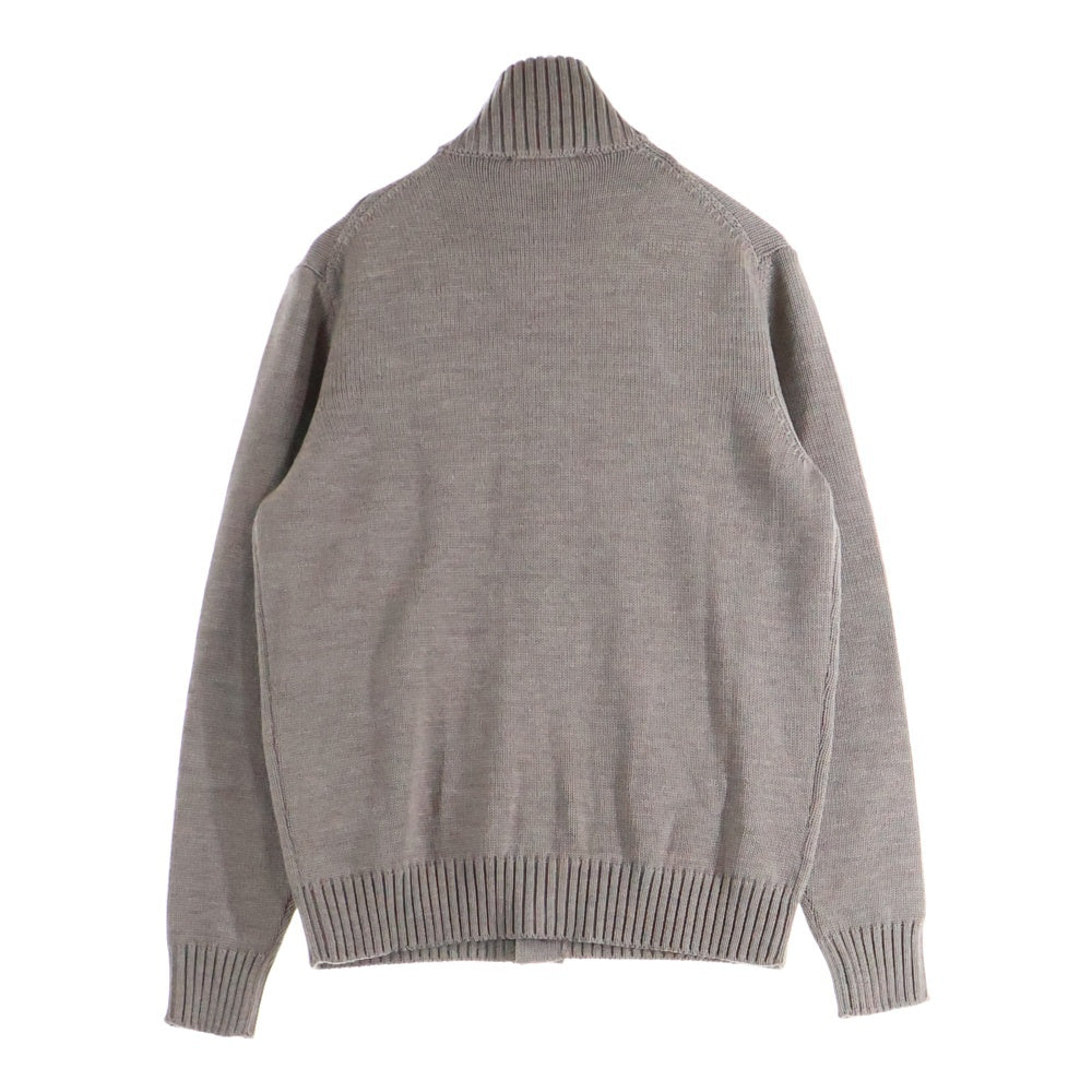 ZANONE(ザノーネ) 7B スタンドカラー ハイゲージ ニット カーディガン