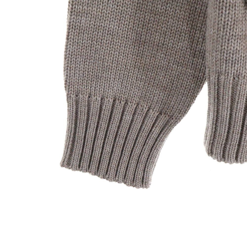 ZANONE(ザノーネ) 7B スタンドカラー ハイゲージ ニット カーディガン