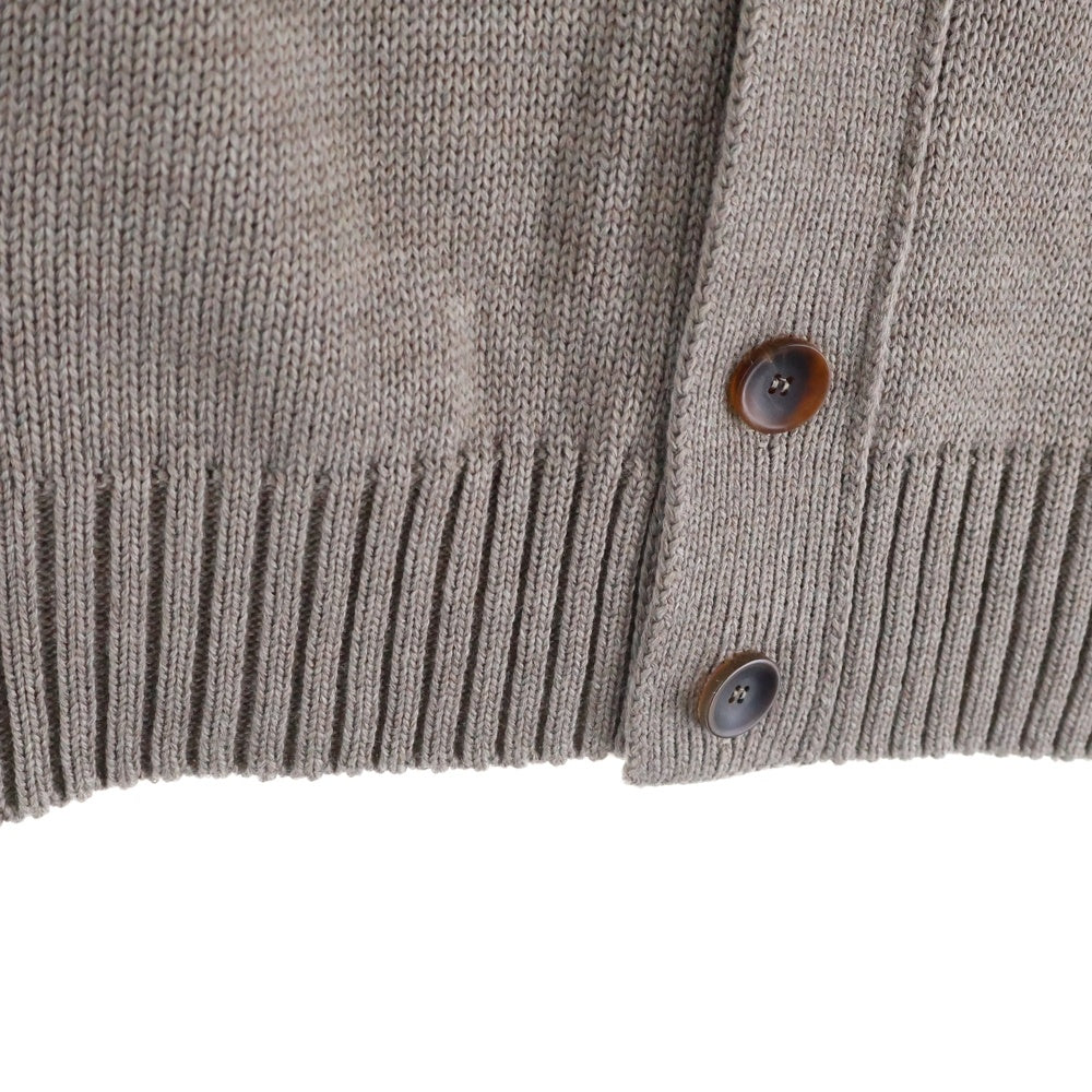 ZANONE(ザノーネ) 7B スタンドカラー ハイゲージ ニット カーディガン