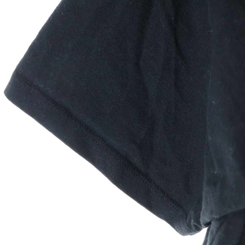 JOHN LAWRENCE SULLIVAN(ジョンローレンスサリバン) 幾何学プリント クルーネック 半袖Tシャツ カットソー ブラック SA00513-40