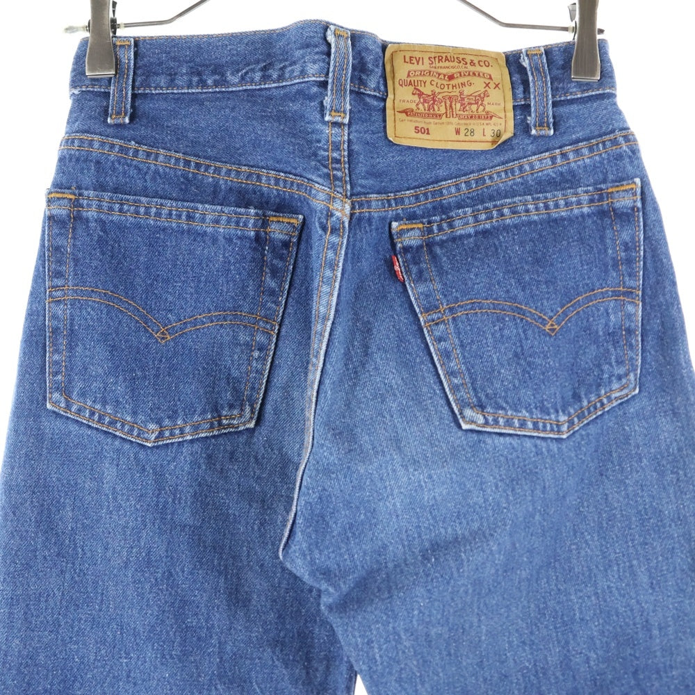 Levi's(リーバイス) 90S 501 ボタン裏501 USA製 ボタンフライ デニムパンツ インディゴ 00501-0115